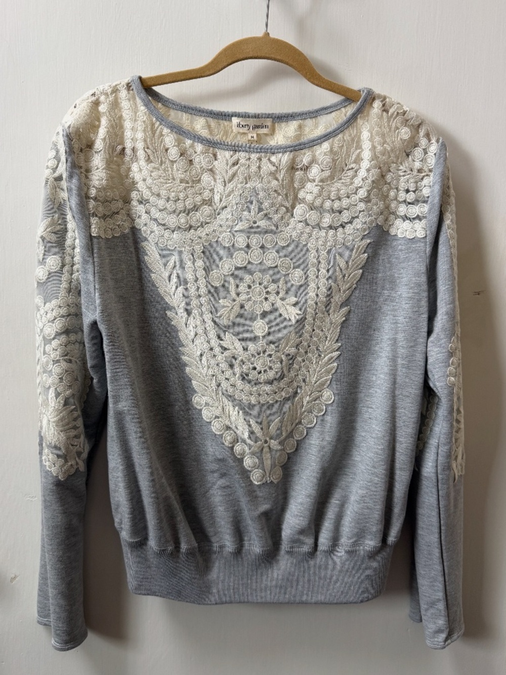 Liberty Garden Lace Sweater